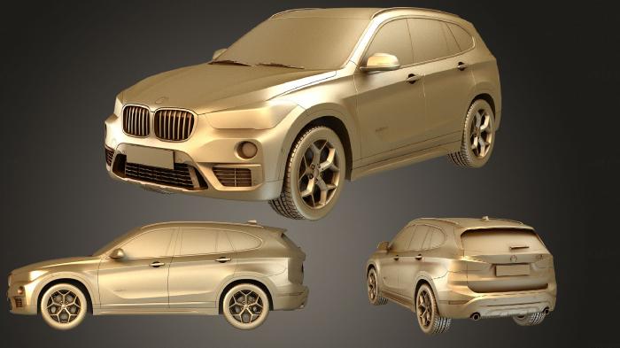 نموذج ثلاثي الأبعاد لآلة CNC السيارات والنقل مجموعة BMW X1 2016